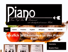 Tablet Screenshot of cafepiano.at
